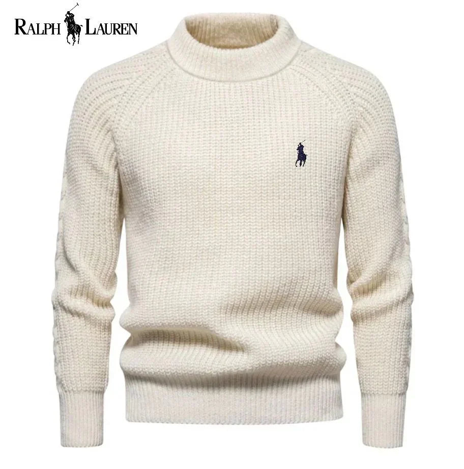 Elegxnce® RL Bomull Crewneck Genser
