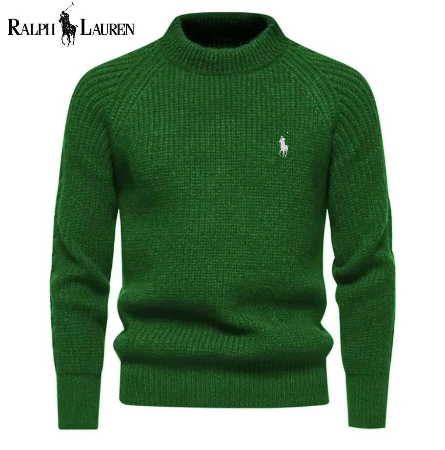 Elegxnce® RL Bomull Crewneck Genser