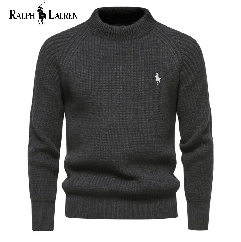 Elegxnce® RL Bomull Crewneck Genser