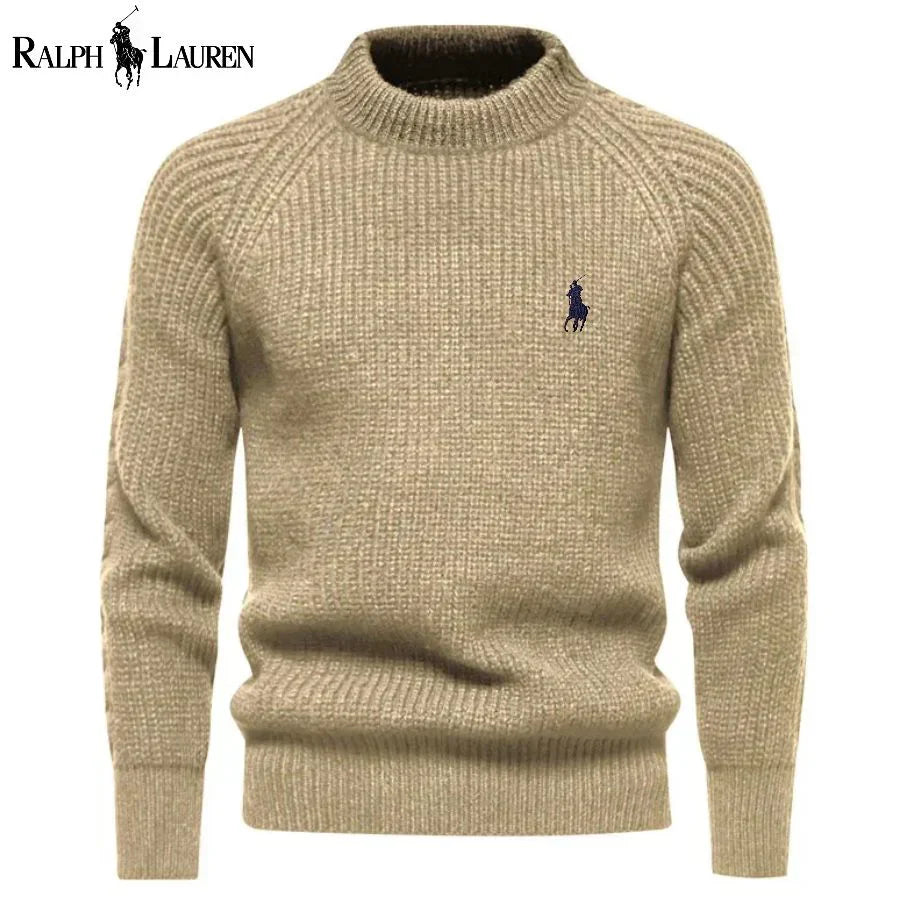Elegxnce® RL Bomull Crewneck Genser