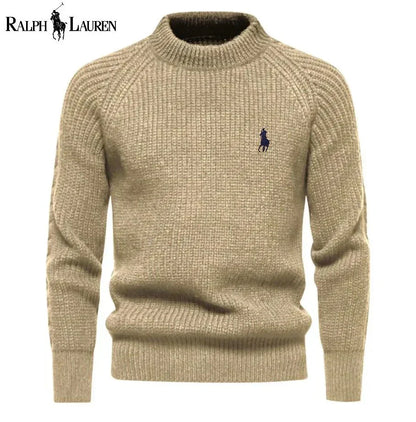 Elegxnce® RL Bomull Crewneck Genser