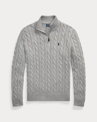 Elegxnce® - Polo RL Ribbestrikket Bomullssweater